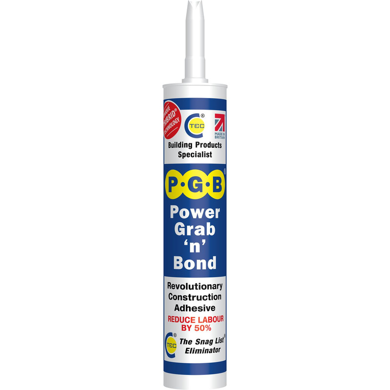 PGB C-Tec Power Grab n Bond Construction Adhesive 290ml